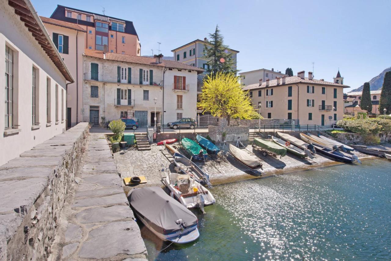 La Filanda Villa Abbadia Lariana Bagian luar foto