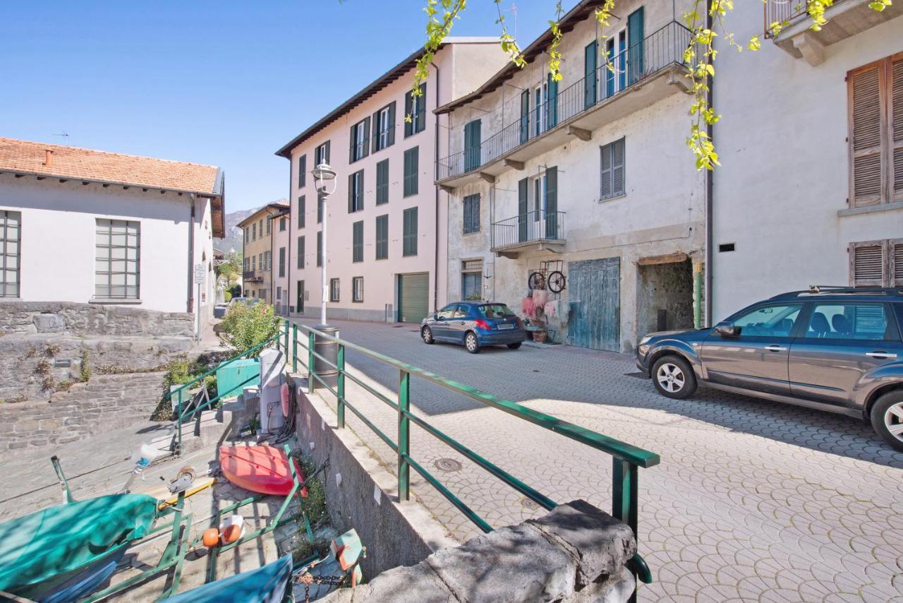 La Filanda Villa Abbadia Lariana Bagian luar foto